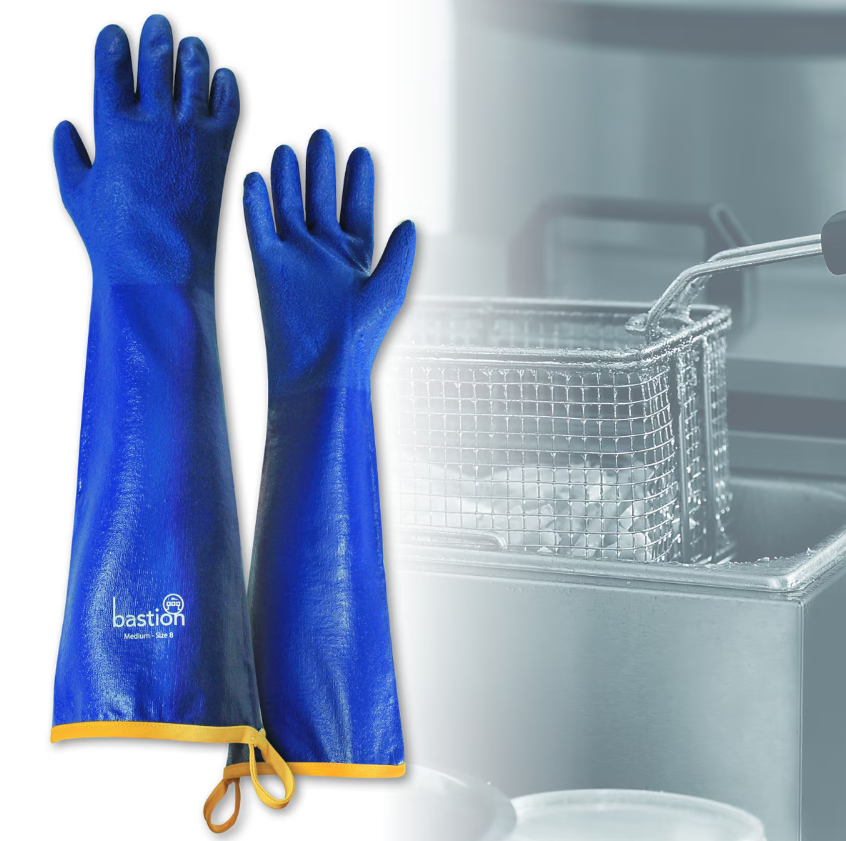 Bastion Almada 500mm Nitrile Heat Resistant Gloves 