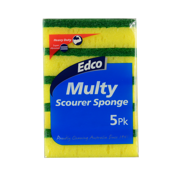 Edco Multi sourer sponge 5pk