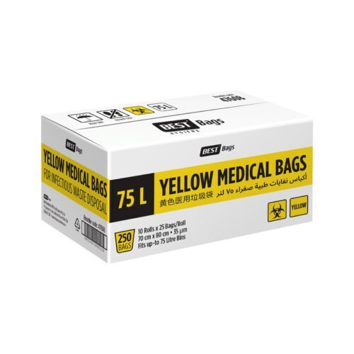 Bigclean Premium Yellow Clinical Waste Bags