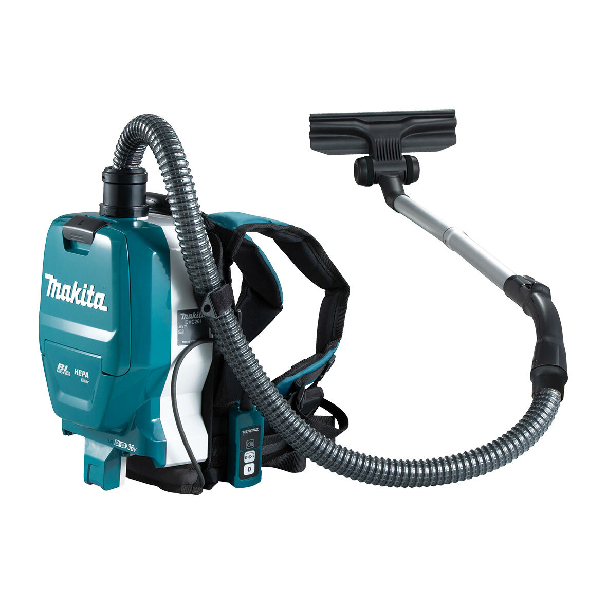 Makita 18Vx2 Brushless Backpack Vacuum DVC261*12