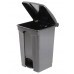 Tcs Foot Pedal Bins Grey 68l