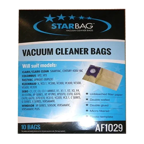 Starbag AF1029 Paper Vacuum Bags 10pk