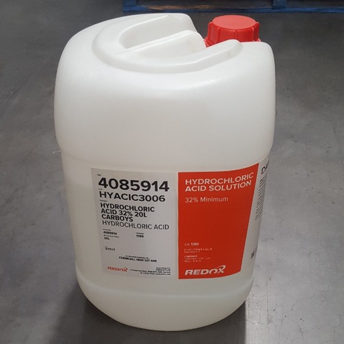 Redox Hydrochloric Acid 33percent 20L