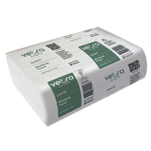 Veora 22401 Multi Fold Tissue 1ply 200s