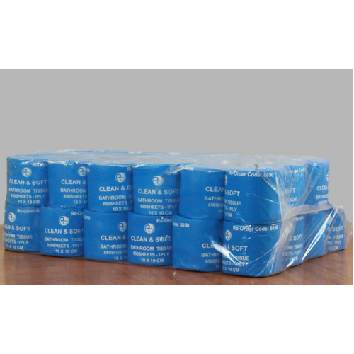 Sc8850 Bathroom Tissue 1ply 850s