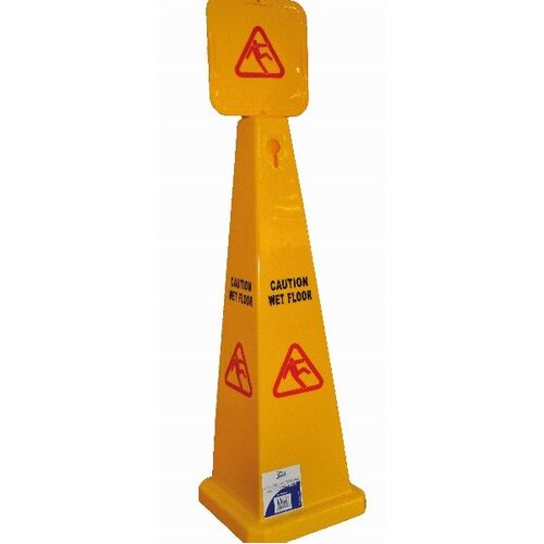 Edco Pyramid Caution Wet Floor