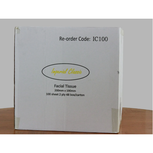 Sc Ic100 Facial Tissue 48 Boxe