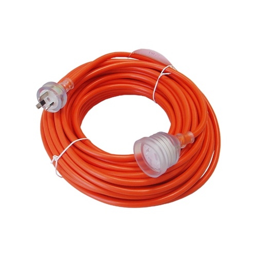 Vacspare Cord Extension 20m Rubber Red