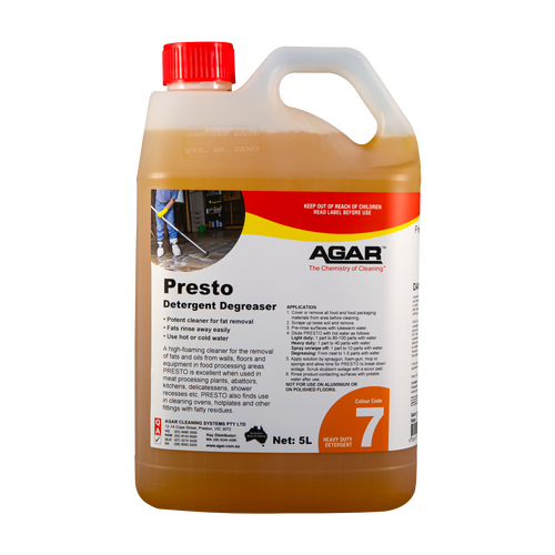 Agar Presto Detergent 5L