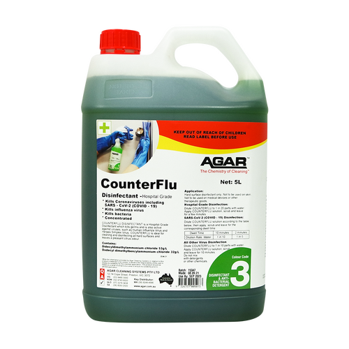 Agar Counterflu Disinfectant 5L [Size: 5L]