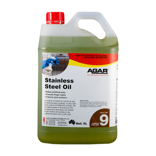 Agar Stainless Steel Oil 5L