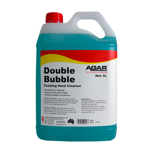 Agar Double Bubble Liquid Hand Soap 5L