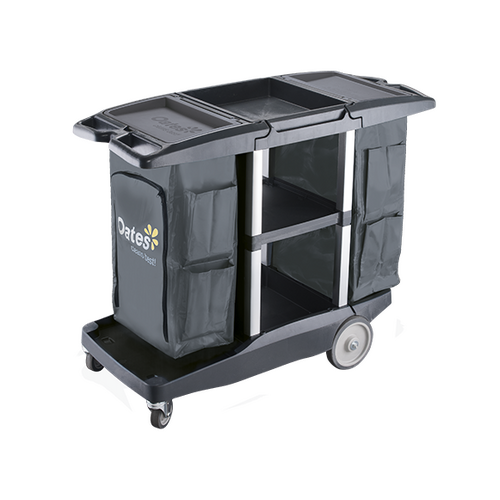 Edoates Platinum Housekeeping Cart Dual Handl