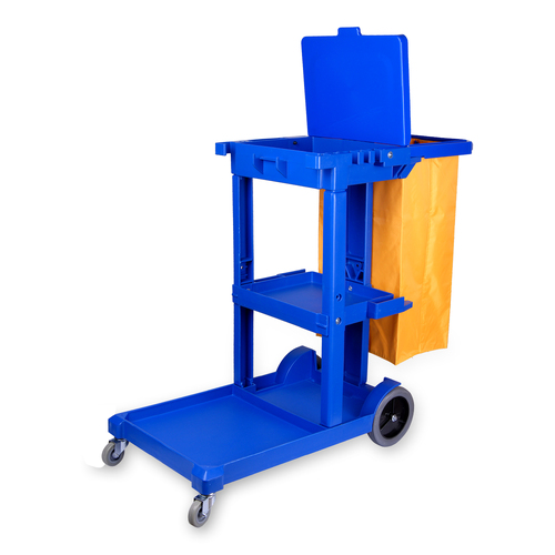 Sab Janitor Cart With Lid