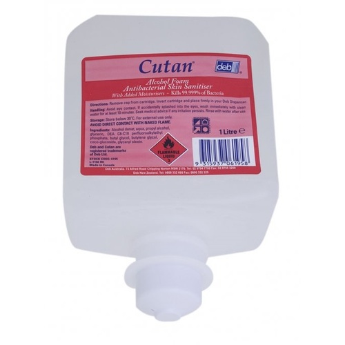 Deb Instant Foam Hand Sanitiser 1L [Size: 1L]