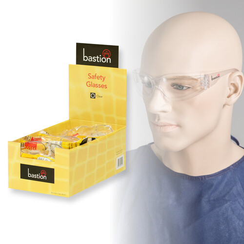 Bastion Safety Glasses Clear Lens