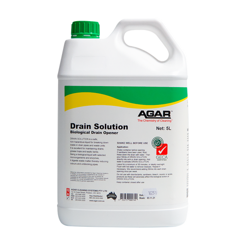 Agar Drain Solution 1L [Size: 1L]